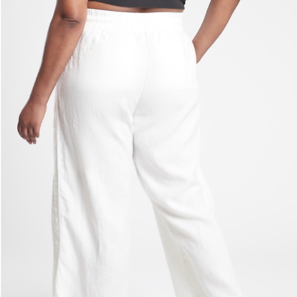 Athleta Cabo Linen Wide Leg Pant - Picture 5 of 6